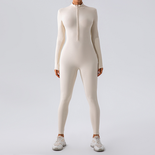 Fleece-Lined Yoga Jumpsuit