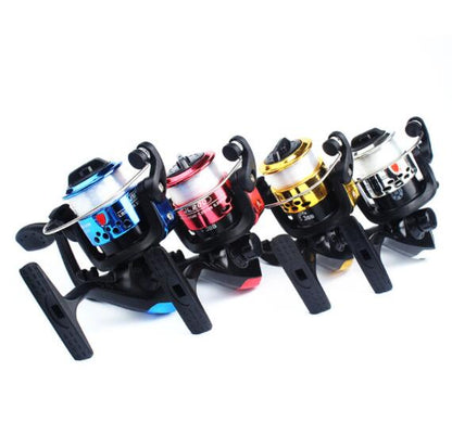 Compact Fishing Reel - Spinning Style Fishing Wheel